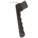 Hoof Pick & Brush with Wave Grip Handle, Black No.563 